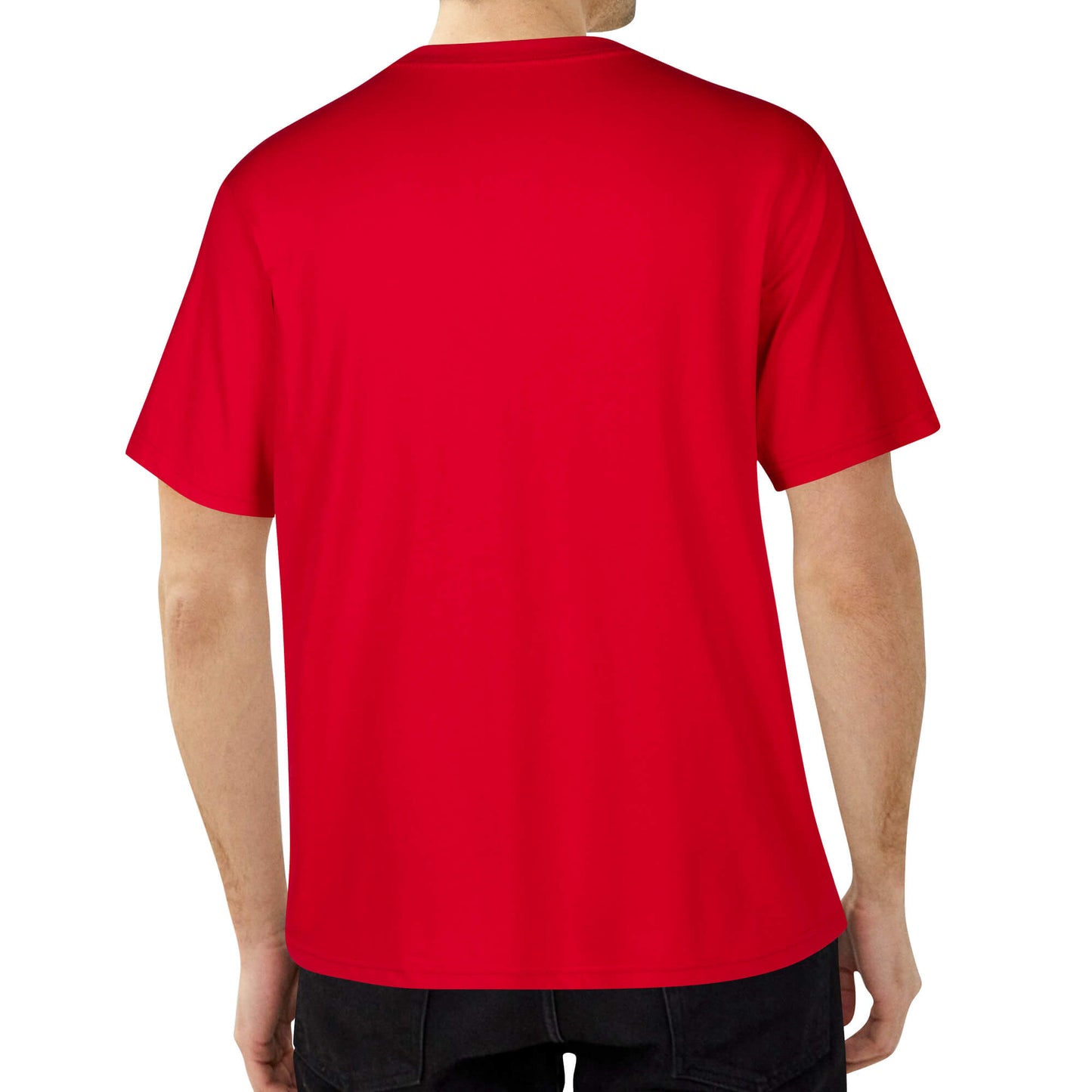 Mens Embroidered  Cotton T-shirt