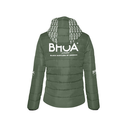 BHOA United Women's Padded Hooded Jacket